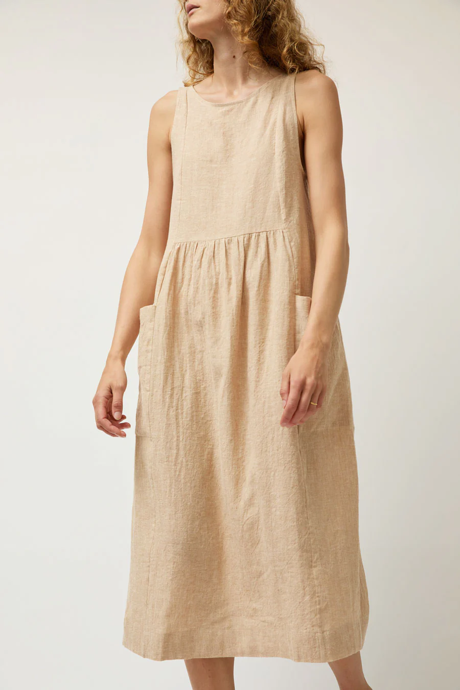 Zii Ropa Margarit Dress in Apricot