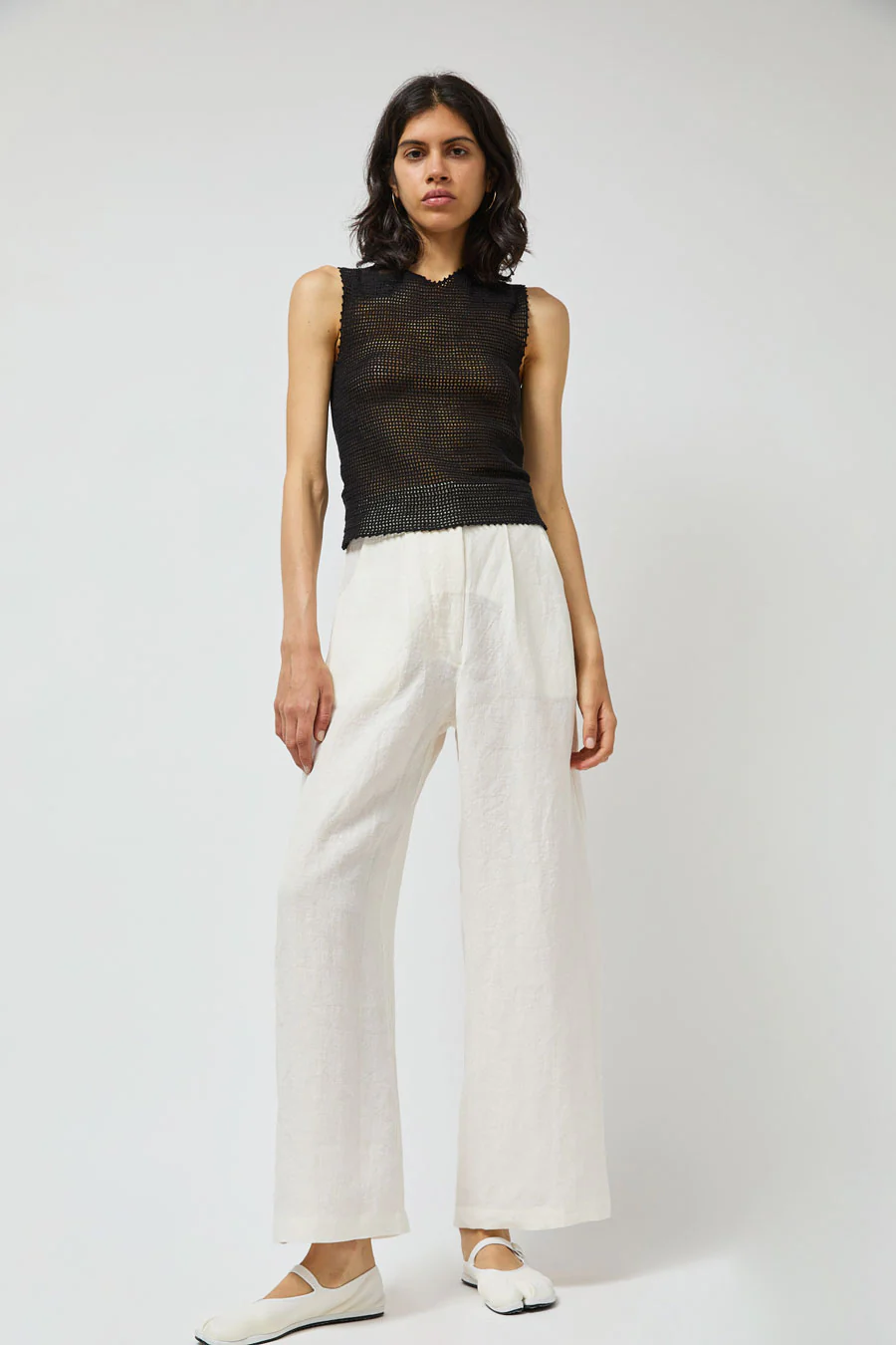Zii Ropa Nia Crochet Top in Black - Image 6